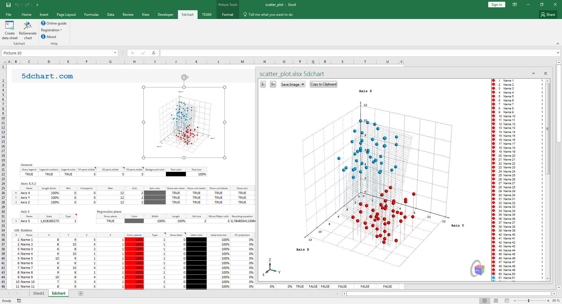 Bubble Chart In Excel 2016